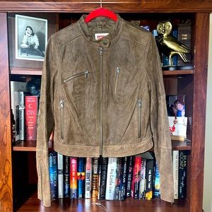 Levi’s Leather moto jacket coat small